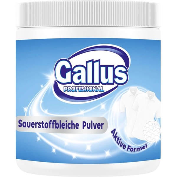 Відбілювач-плямовивідник Gallus Weiss Pulver, 600 г - Pampik