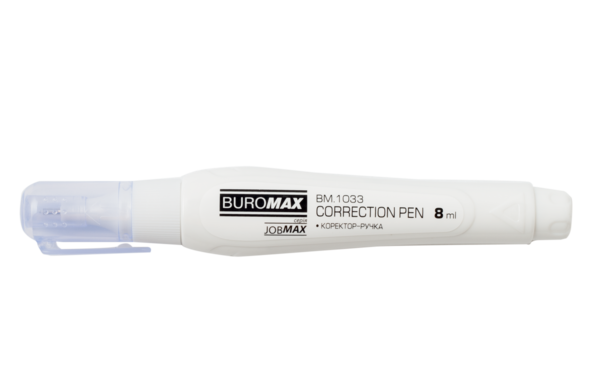 Коректор-ручка Buromax Jobmax, 8 мл (BM.1033) - Pampik