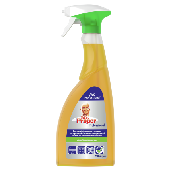 Засіб для видалення жиру Mr. Proper Professional 750 мл (81745542) - Pampik