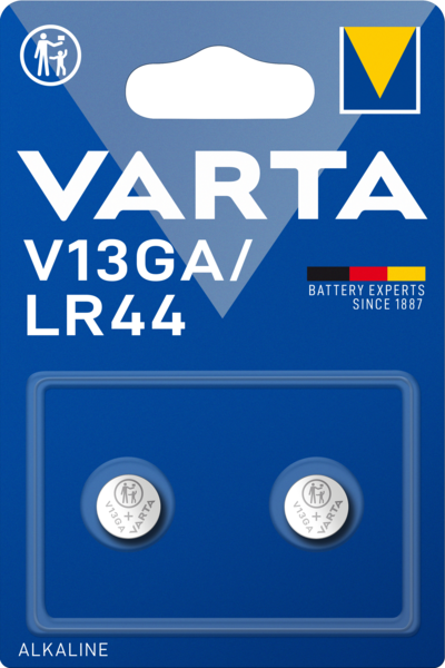 Батарейка Varta V13 GA Bli 2 Alkaline, 2 шт. (4276101402) - Pampik