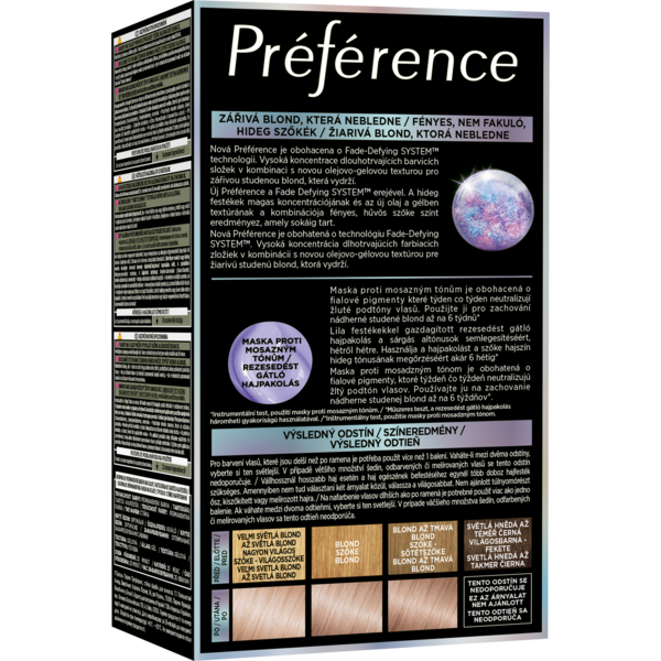 Фарба для волосся L'Oréal Paris Preference, відтінок 8.12 (Аляска), 174 мл (AA180700) - Pampik - 2