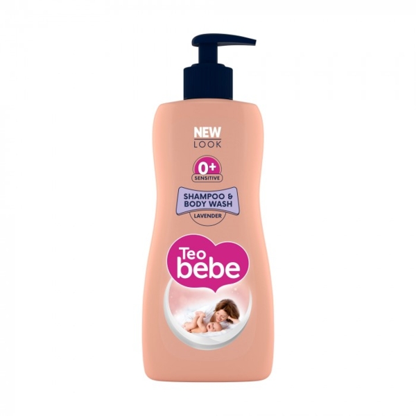 Шампунь и гель для душу Teo bebe Lavender, 400 мл (60180) - Pampik