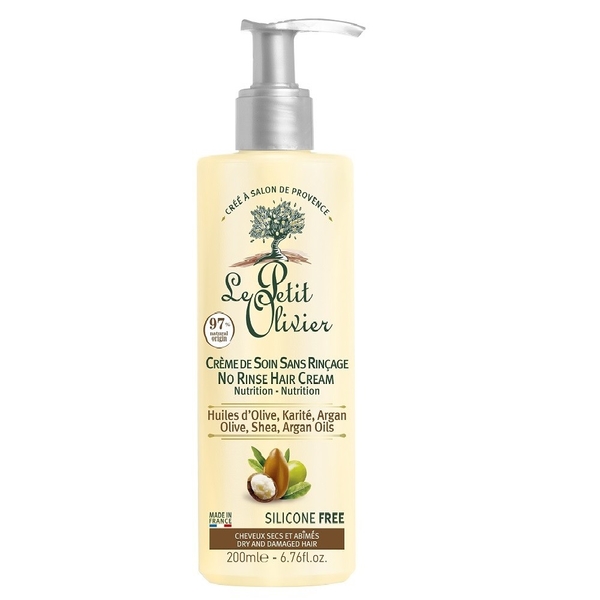 Спрей Le Petit Olivier Hair Care Range, для сухого та пошкодженого волосся, з оливковою олією, 200 мл (3549620008401) - Pampik