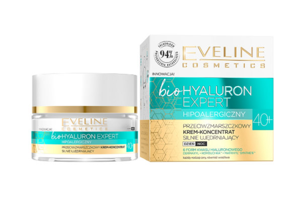 Укрепляющий крем-концентрат против морщин Eveline bio Hyaluron Expert 40+, 50 мл (C50BHEDN40) - Pampik