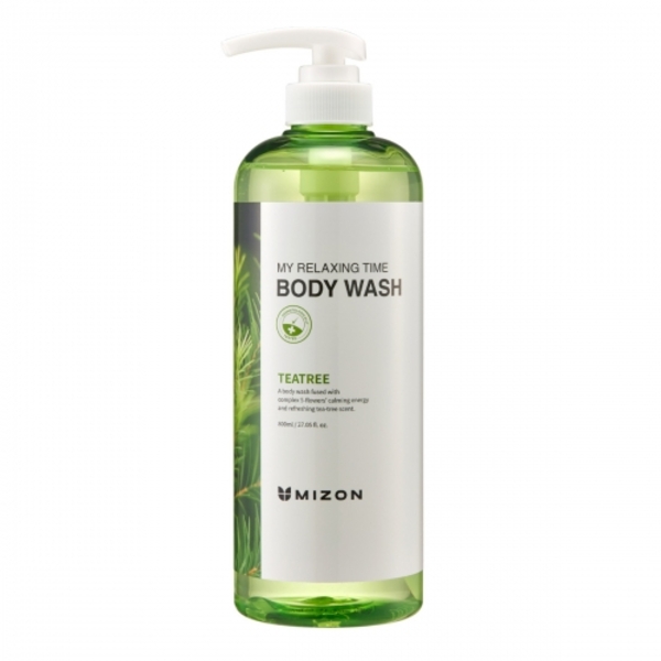Гель для душу Mizon My Relaxing Time Чайне дерево, 800 мл - Pampik