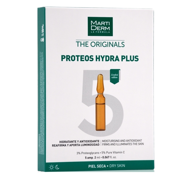 Ампулы МартиДерм The Originals Proteos Hydra Plus, 5 х 2 мл - Pampik