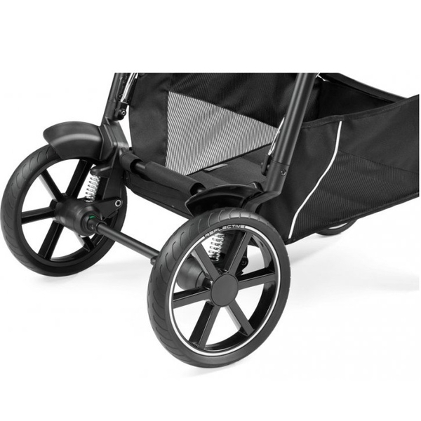 Коляска Peg-Perego Veloce Black Shine Lounge, 3в1, чорний (PACK-VEL31LG000005) - Pampik - 5
