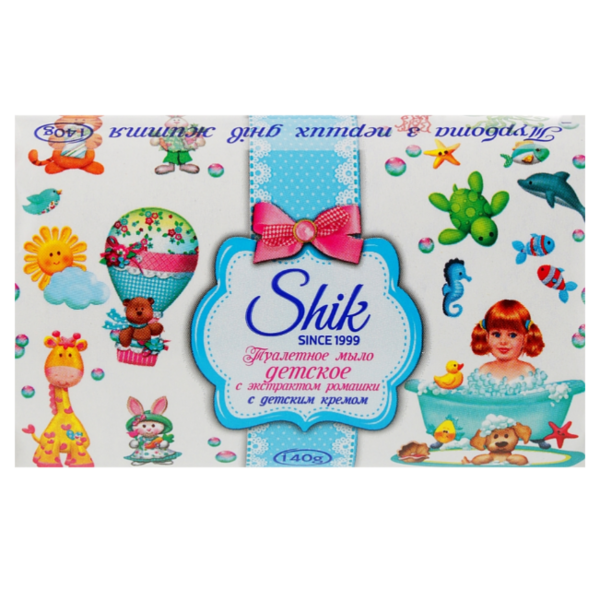 Туалетное мыло Детское Shik с экстрактом ромашки, 140 г (722903) - Pampik