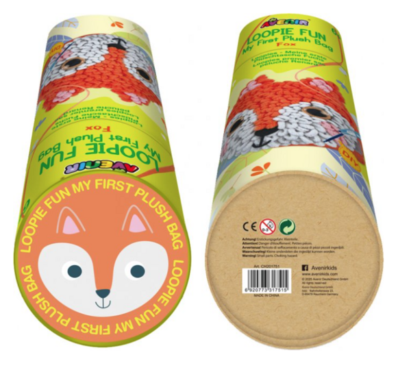 Набор для творчества Avenir 2 в 1 Вязание сумочки Лисичка (CH201751) - Pampik - 2