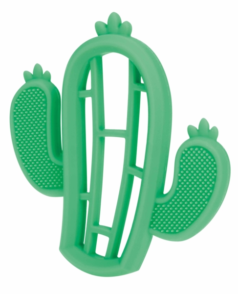 Силіконовий прорізувач Nuby Кактус, зелений (NV06007cact) - Pampik - 2