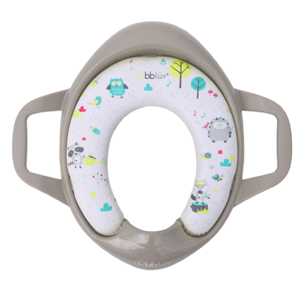 Сидіння дитяче для унітазу BBluv Pöti, сірий (B0112-G) - Pampik