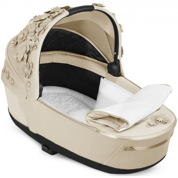 Люлька Cybex Priam Lux Simply flowers beige, бежевий (522000935) - Pampik - 3
