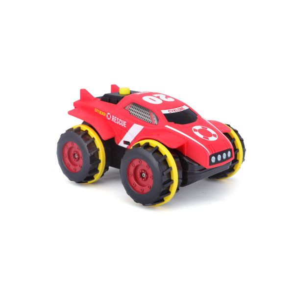 Автомодель на радиоуправлении Maisto Tech Cyklone Aqua Tread красный (82142 Red) - Pampik - 3
