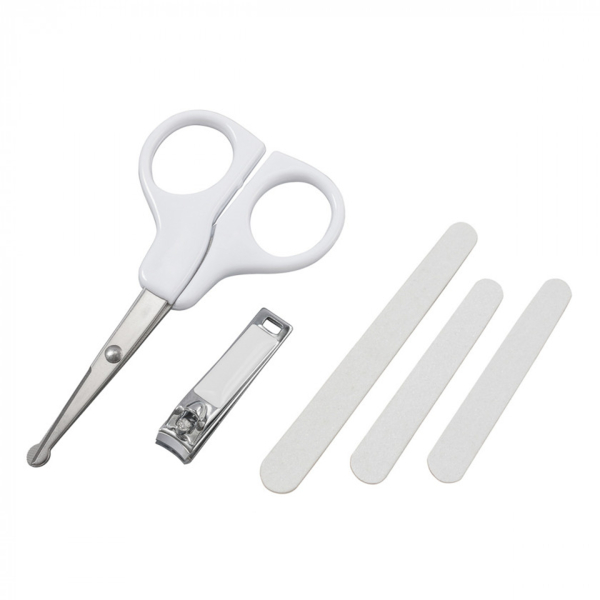 Детский маникюрный набор Baby-Nova, белый (3965202) - Pampik