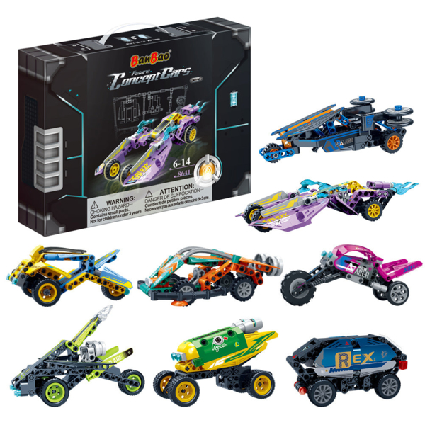 Конструктор BanBao Ексклюзивні авто Бік, 337 елементів (8643) - Pampik - 3