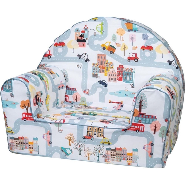 Детское кресло FreeOn Colorful City (8003441) - Pampik