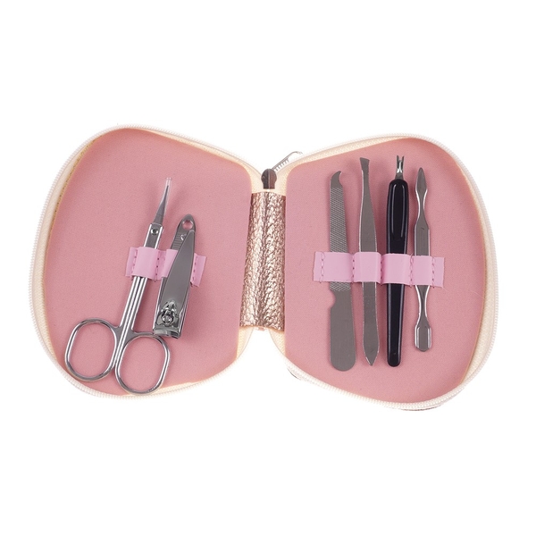 Набір манікюрний Offtop косметичка, бежевий (850643) - Pampik - 2