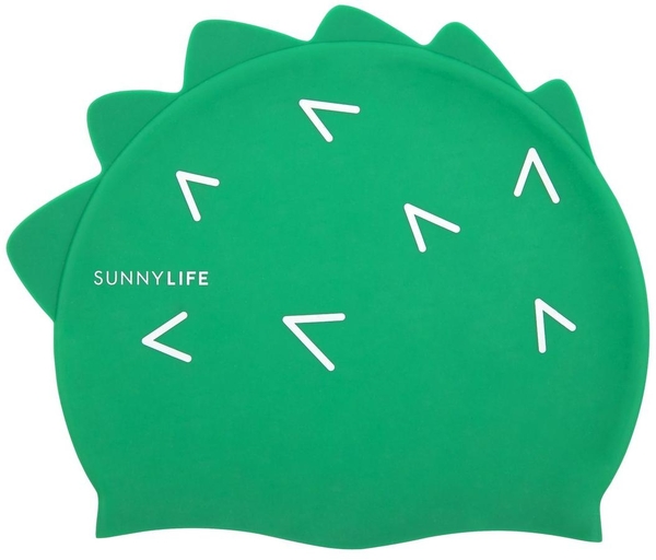 Шапочка для плавання Sunny Life Крокодил, 3-9 років (S0VCAPCZ) - Pampik