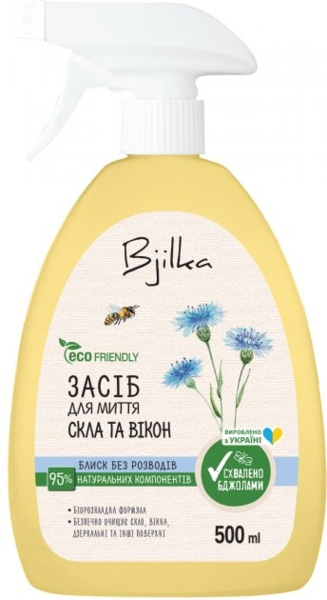 Засіб для миття скла Bjilka, 500 мл - Pampik