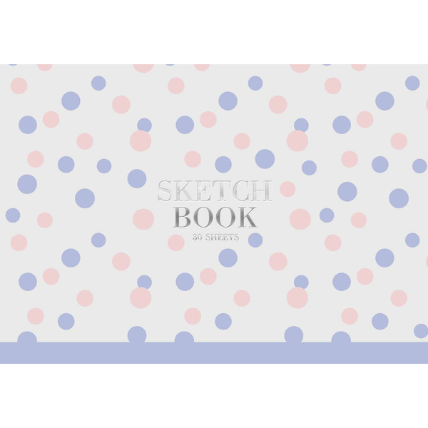 Альбом для малювання Star сірий 30 аркушів (PB-GB-030-429) - Pampik