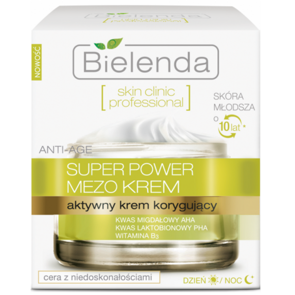 Коригуючий крем для обличчя Bielenda Skin Clinic Professional, 50 мл - Pampik