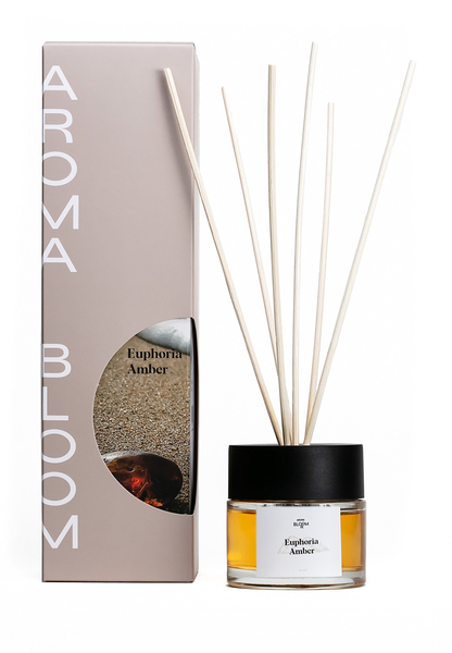 Аромадифузор для дому Aroma Bloom Амброва ейфорія, 50 мл - Pampik