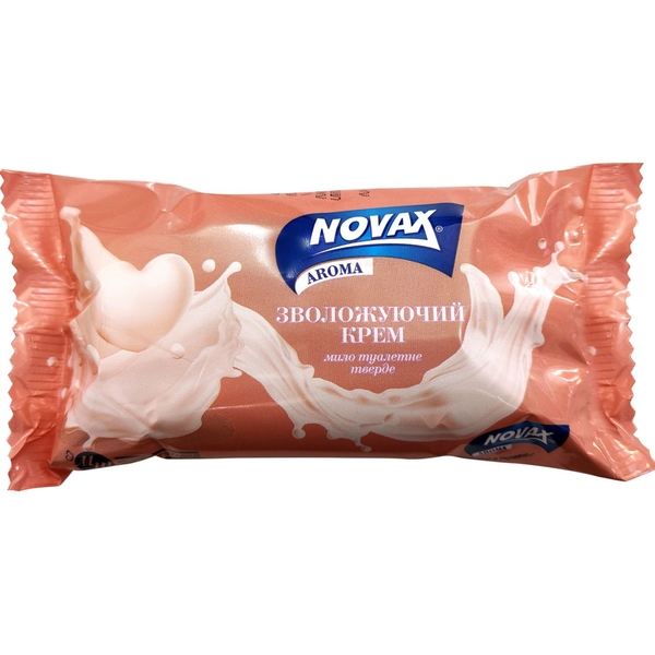 Туалетне мило Novax Aroma Зволожуючий крем 140 г - Pampik