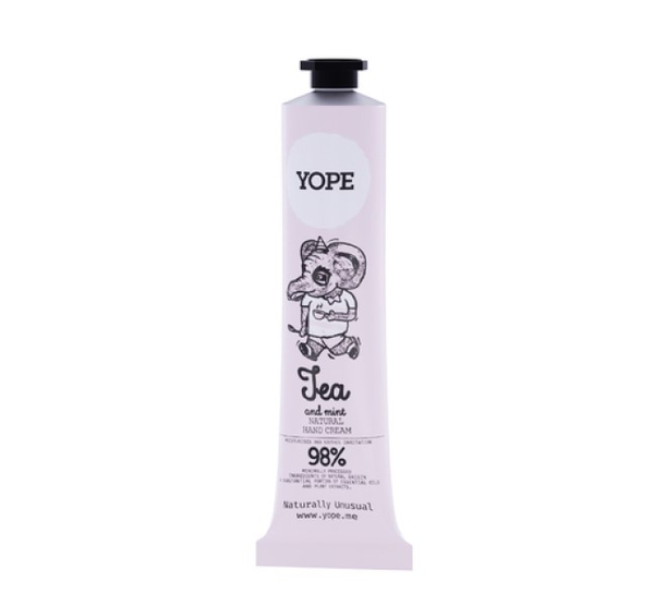 Крем для рук Yope Tea&Mint, 100 мл - Pampik