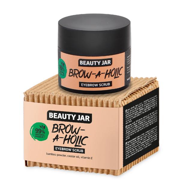 Скраб для брів Beauty Jar Brow-a-Holic, 15 мл - Pampik