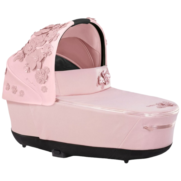 Люлька Cybex Priam Lux Simply flowers pink, світло-рожевий (522000929) - Pampik