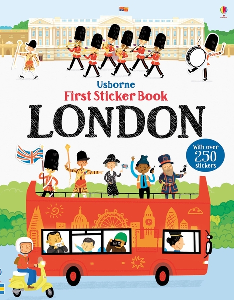 First Sticker Book London - James Maclaine, англ. язык (9781474933438) - Pampik