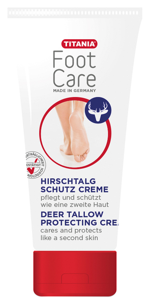 Захисний крем бальзам для ступень ніг Titania, 100 мл (5310-100) - Pampik