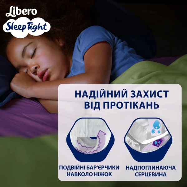 Подгузники-трусики Libero Sleep Tight 10 (35-60 кг), 9 шт. - Pampik - 3