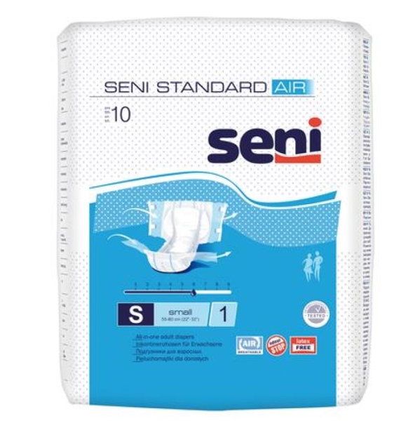 Підгузки для дорослих Seni Standard Air small 10 шт. (SE-094-SM10-SA1) - Pampik