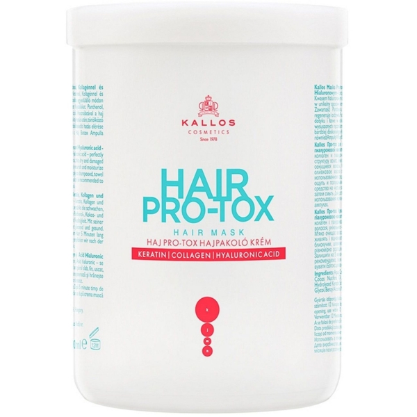 Маска для волос Kallos Cosmetics Протокс, 1000 мл - Pampik