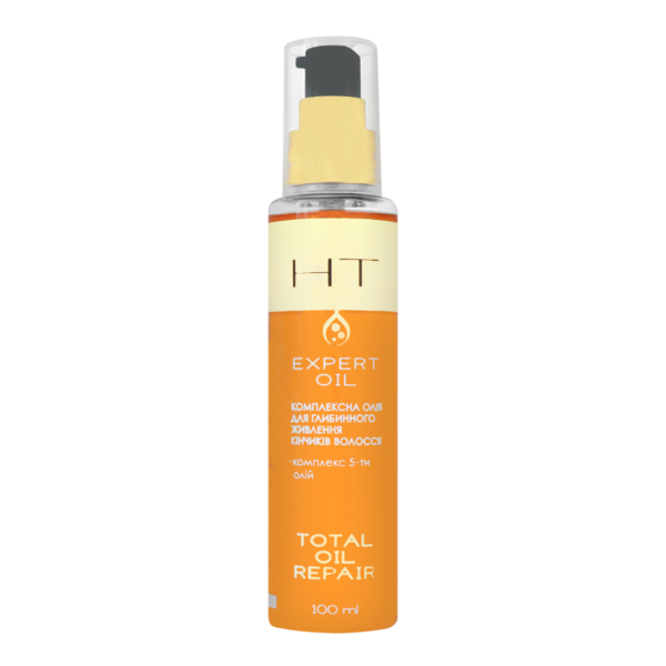 Олія для кінчиків волосся Hair Trend Total oil repare, 100 мл - Pampik