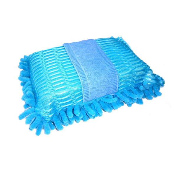 Губка из микрофибры Helfer, 18х10х6,5 cм, 1 шт. (47-215-012) - Pampik