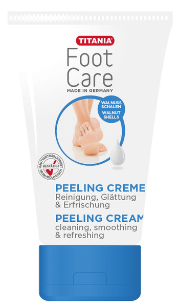 Отшелушиваюший крем для ног Titania, 75мл (5308) - Pampik