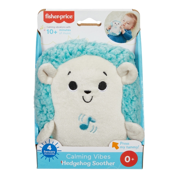 М'який музичний нічник Fisher-Price Їжачок, бірюзовий з білим (FXC58) - Pampik - 7