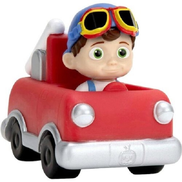 Машинка CoComelon Mini Vehicles Fire Truck Пожежна машина, червоний, 5 см (CMW0011) - Pampik