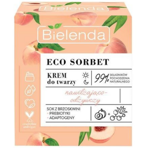 Крем для лица Bielenda Eco Sorbet Персик, 50 мл - Pampik