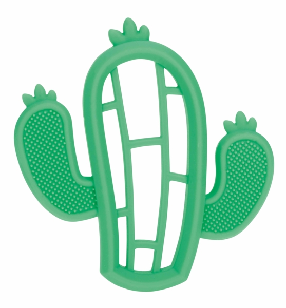 Силіконовий прорізувач Nuby Кактус, зелений (NV06007cact) - Pampik