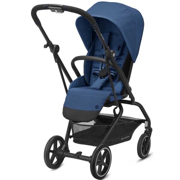 Прогулянкова коляска Cybex Eezy S Twist+ 2 BLK B Navy Blue (520001947) - Pampik