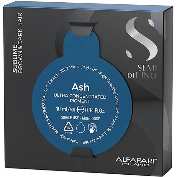 Пигмент для темных волос Alfaparf Milano Sublime Brown&Dark Ultra Concentrated Pigment Ash, 10 мл - Pampik