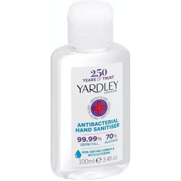 Санітайзер для рук Yardley London Hand Sanitiser, 100 мл - Pampik