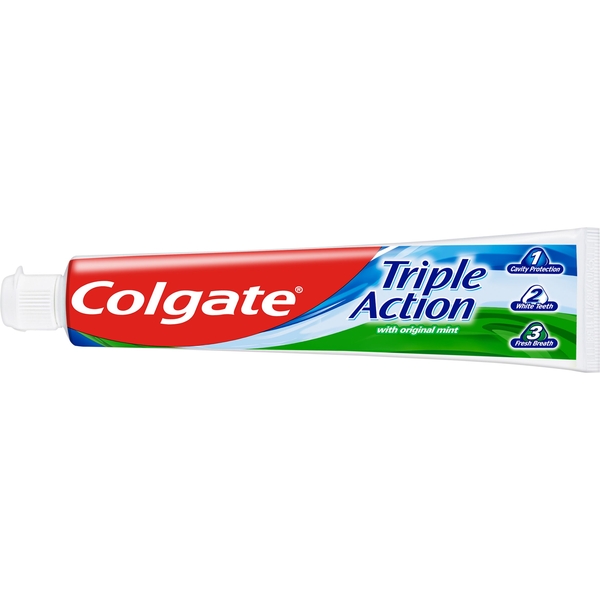 Зубная паста Colgate Triple Action with Original Mint, 75 мл - Pampik - 2