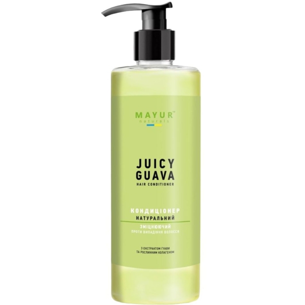 Натуральний зміцнюючий кондиціонер Mayur Гуава, 500 мл - Pampik