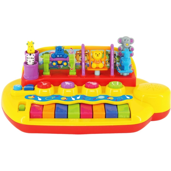 Пианино Kiddi Smart Зверята на качелях (063412) - Pampik