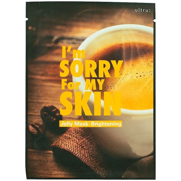 Маска для лица Ultru I'm Sorry For My Skin Jelly Mask Brightening сяйво 33 мл - Pampik