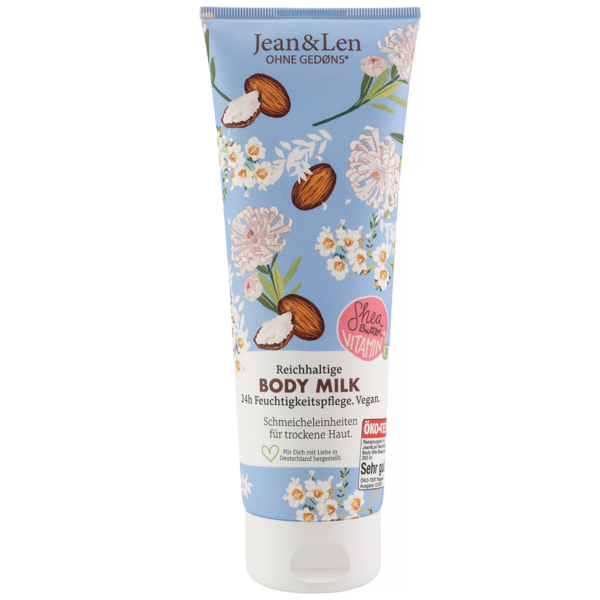 Молочко для тела Jean & Len Reichhaltige Bodymilk Sheabutter 250 мл - Pampik